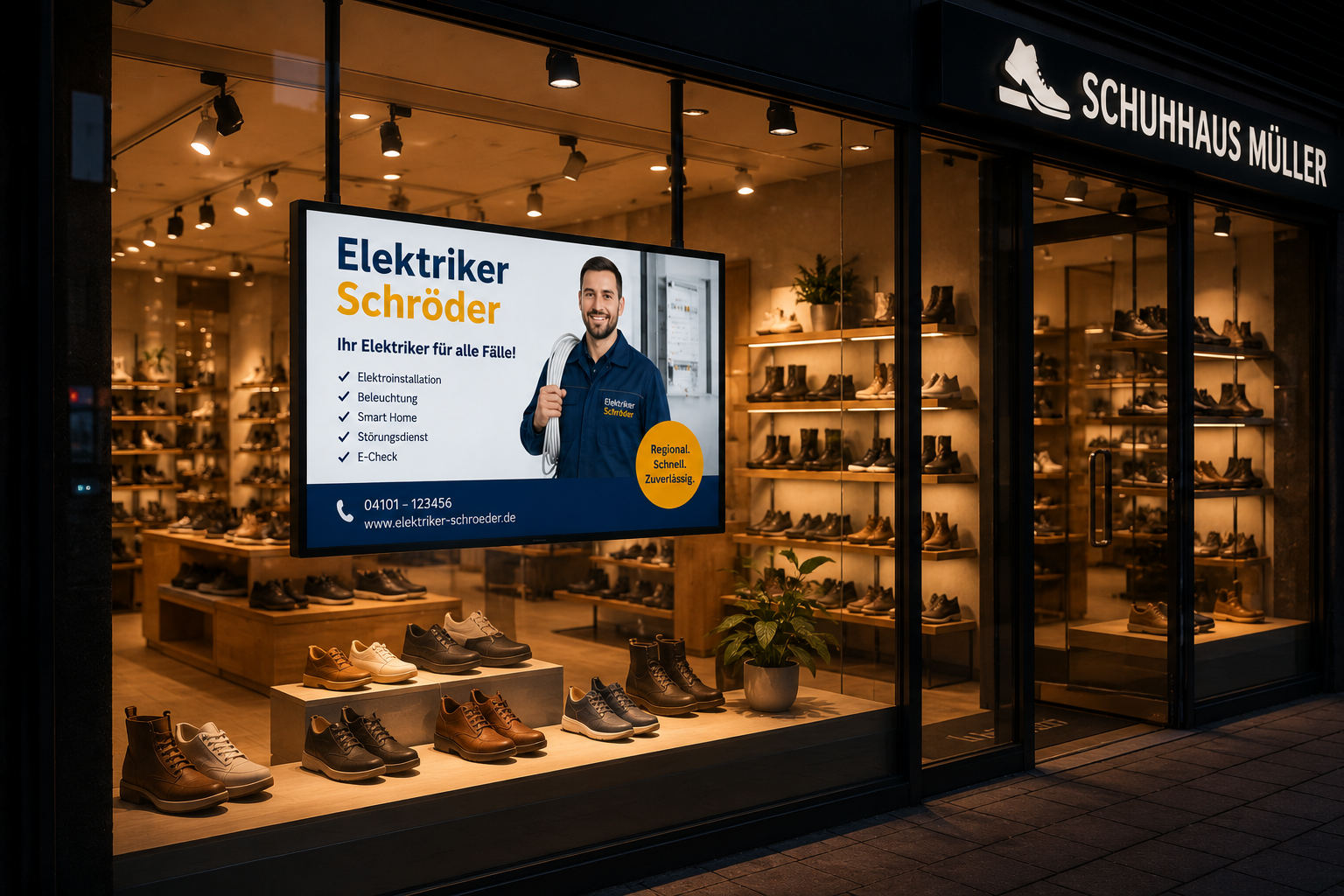 function vision Beispiel: Schuhhaus