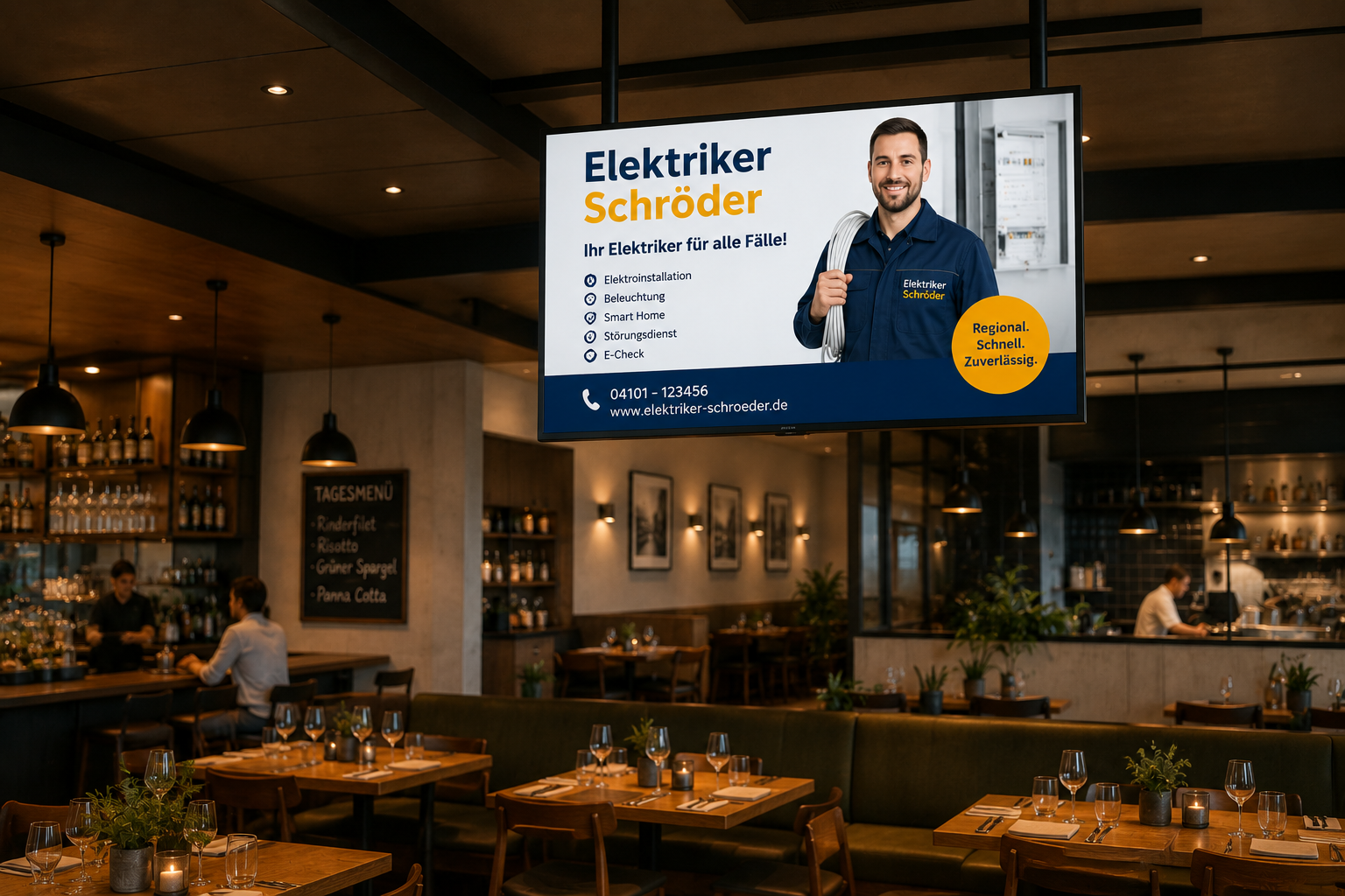 function vision Beispiel: Restaurant